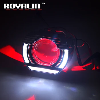 ROYALIN LED Angel Eyesl DRL Hole Ring Flatboy Shrouds Mini BI-Xenon Projector Lens H1 2.5 inch For H4 H7 Car Styling Head Lights
ROYALIN LED Angel Eyesl DRL Hole Ring Flatboy Shrouds Mini BI-Xenon Projector Lens H1 2.5 inch For H4 H7 Car Styling Head Lights