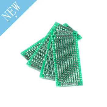 5pcs 3X7cm 3*7cm Double Side Prototype pcb Breadboard Universal for Arduino 1.6mm2.54mm Practice DIY Electronic Kit Tinned HASL
5pcs 3X7cm 3*7cm Double Side Prototype pcb Breadboard Universal for Arduino 1.6mm2.54mm Practice DIY Electronic Kit Tinned HASL