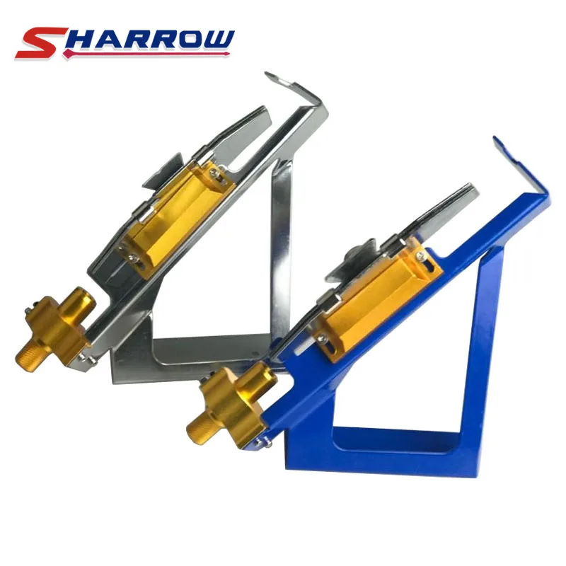 Sharrow 1 Piece Fletching Jig DIY Archery Arrows Bow Arrow Vanes Sticker Tool Make Adhere Vane | Спорт и развлечения