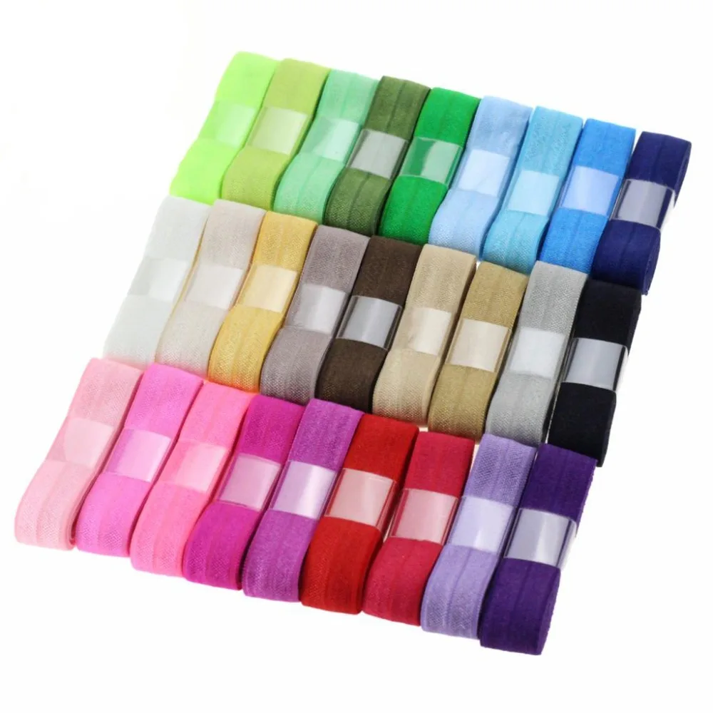 27yards/pack, 5/8"15mm Mixed Ribbon Set Solid FOE Fold Over Elastic Bands Ribbon DIY Hair Tie Girly Ponytails Handmade Clothing
27yards/pack, 5/8"15mm Mixed Ribbon Set Solid FOE Fold Over Elastic Bands Ribbon DIY Hair Tie Girly Ponytails Handmade Clothing