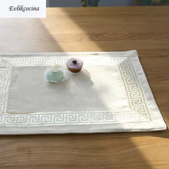 Free Shipping White Flannel Lace Placemat Kitchen Accessories Cotton Cloth Mat Pads Dining Table Placemats Mantel Individual
Free Shipping White Flannel Lace Placemat Kitchen Accessories Cotton Cloth Mat Pads Dining Table Placemats Mantel Individual
