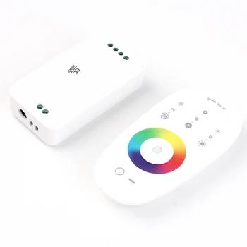 DC12-24V 6A/Channel RF Remote Controller LED Controller RF2.4 G Touch Screen LED RGB Controller for LED Strip-Blub-Downlight
DC12-24V 6A/Channel RF Remote Controller LED Controller RF2.4 G Touch Screen LED RGB Controller for LED Strip-Blub-Downlight