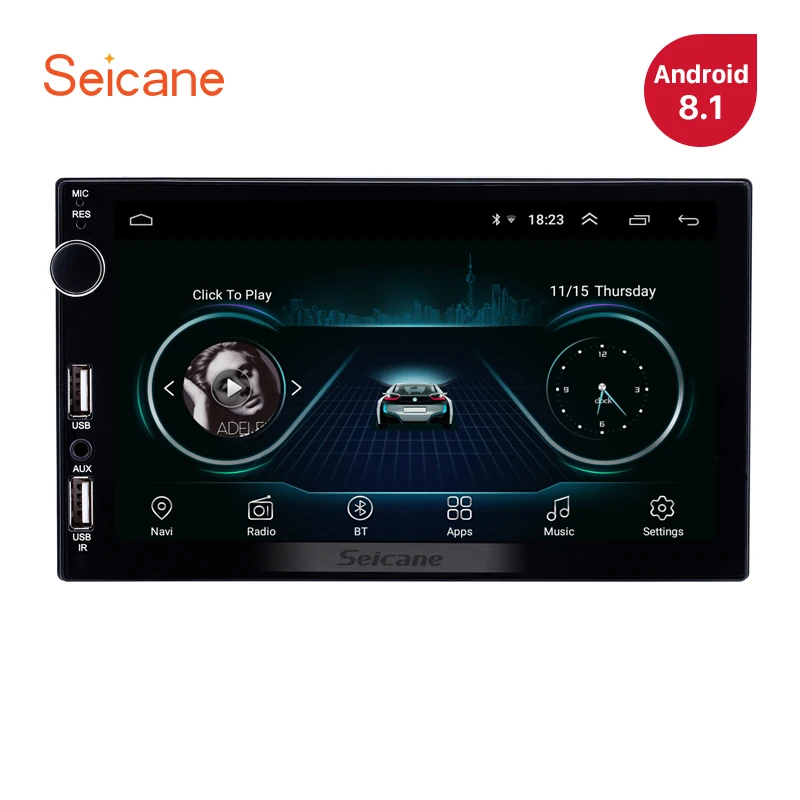 Seicane 2Din 7 inch Universal Android 8.1 Car Radio Autostereo Multimedia Player For TOYOTA Nissan Kia RAV4 Honda VW Hyundai BYD
Seicane 2Din 7 inch Universal Android 8.1 Car Radio Autostereo Multimedia Player For TOYOTA Nissan Kia RAV4 Honda VW Hyundai BYD