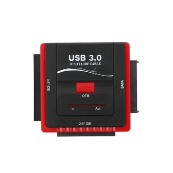 Usb 3.0 To Sata/Ide Adapter Hard Drive Converter Adapter For Universal 2.5/3.5 Hdd/Ssd Hard Drive Disk With Power Supply(Eu Pl
Usb 3.0 To Sata/Ide Adapter Hard Drive Converter Adapter For Universal 2.5/3.5 Hdd/Ssd Hard Drive Disk With Power Supply(Eu Pl