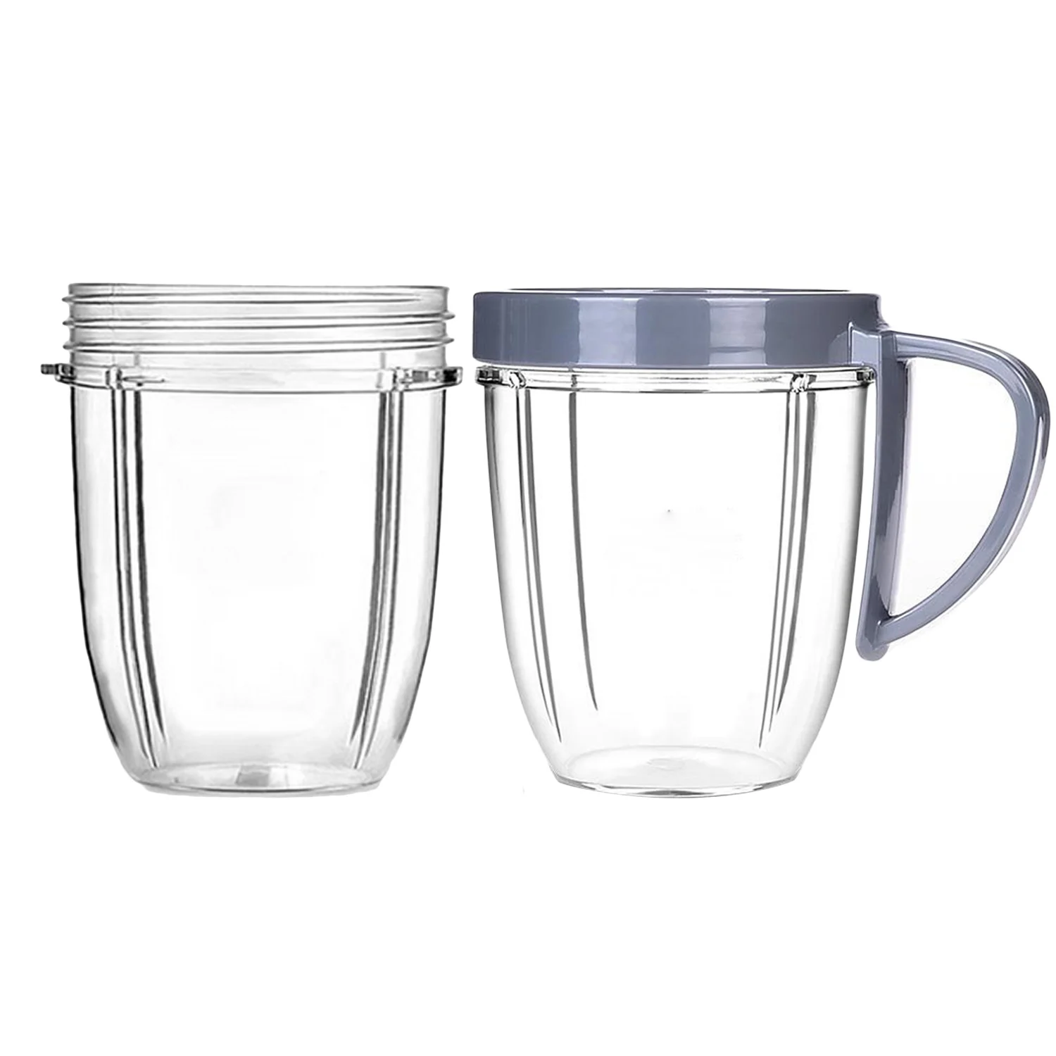 Behogar 18oz Small Clear Cups Mugs Replacement Part Juicer Accessories for NUTRiBULLET Nutri Bullet Blender Juicer
Behogar 18oz Small Clear Cups Mugs Replacement Part Juicer Accessories for NUTRiBULLET Nutri Bullet Blender Juicer