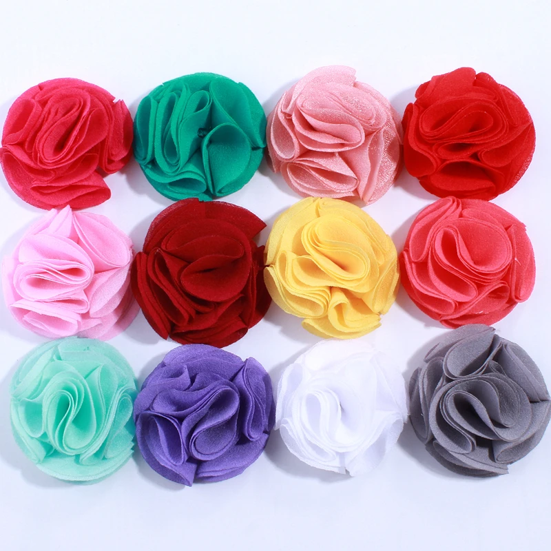 50PCS 4.5CM High Quality Fashion Round Chiffon Flowers For Headwear Accessories Fabric Flower For Headbands Cloth
50PCS 4.5CM High Quality Fashion Round Chiffon Flowers For Headwear Accessories Fabric Flower For Headbands Cloth