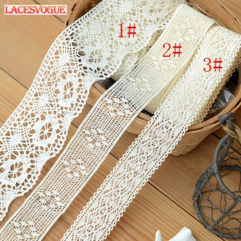 20meters 2.6-5cm Braid Cotton lace trim Patchwork Needlework sewing accessories Clothes edge decoration Garment material 659
20meters 2.6-5cm Braid Cotton lace trim Patchwork Needlework sewing accessories Clothes edge decoration Garment material 659