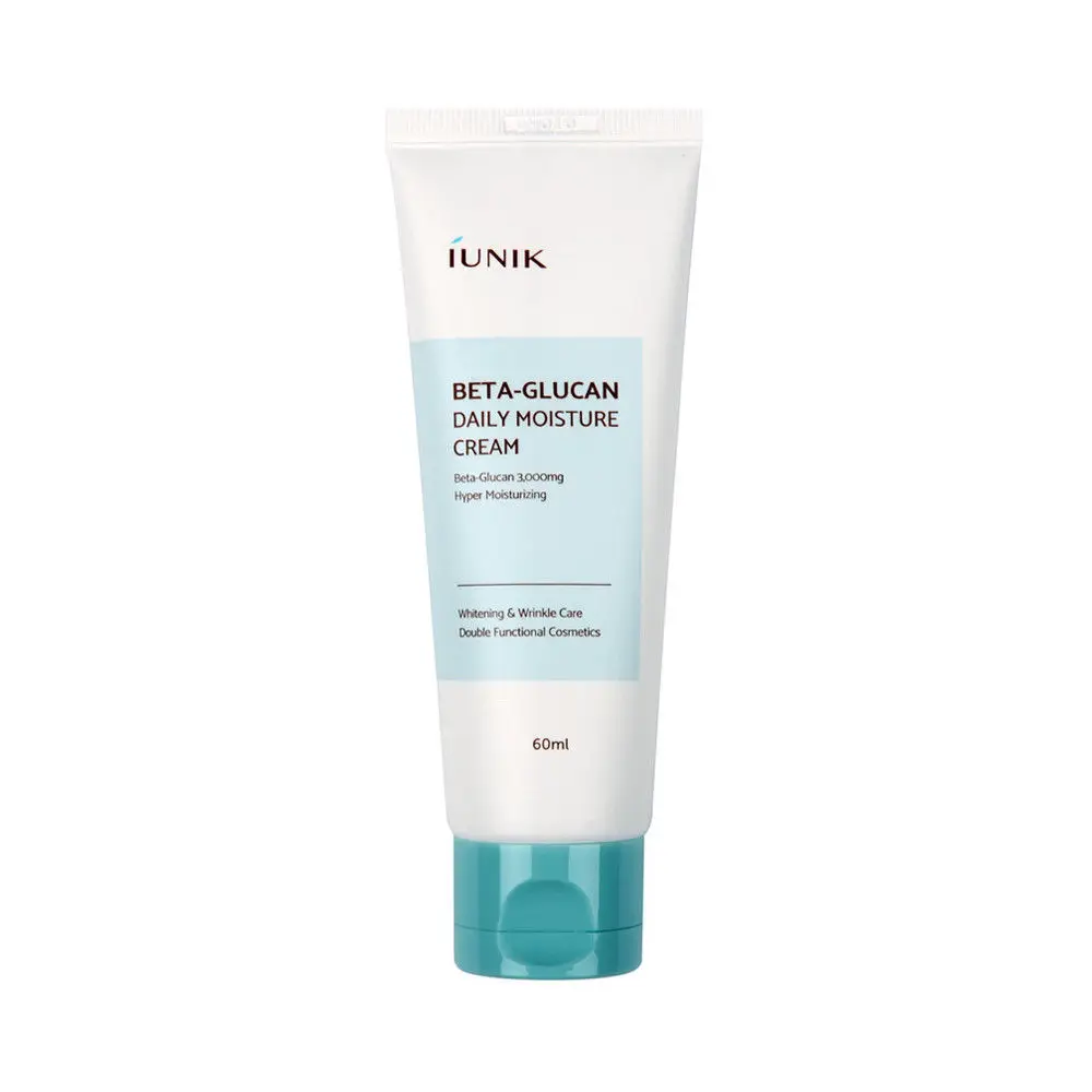 IUNIK Beta Glucan Daily Moisture Cream 60ml Deep Moisturizing Face Cream Hydrating Anti Wrinkle Whitening Esseence Skin Care
IUNIK Beta Glucan Daily Moisture Cream 60ml Deep Moisturizing Face Cream Hydrating Anti Wrinkle Whitening Esseence Skin Care