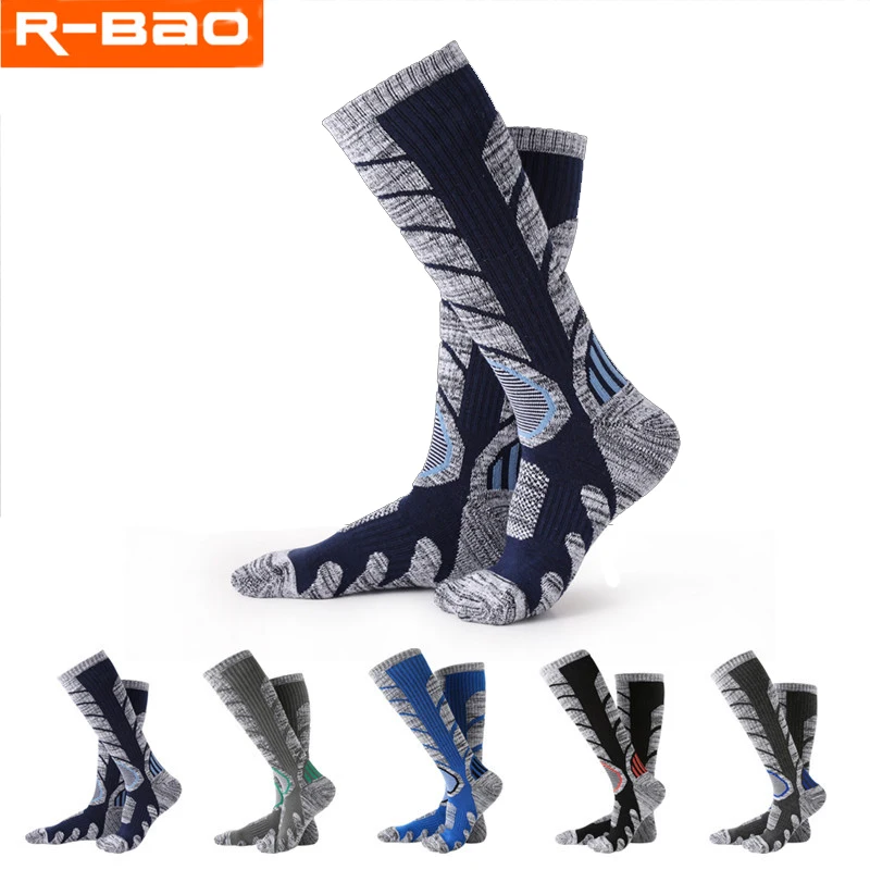 R-BAO 1 Pair Autumn Winter Cotton Outdoor Mountaineering Hiking Ski Socks Thicken Warm Half Sports Socks For Women Men Wholesale 
R-BAO 1 Pair Autumn Winter Cotton Outdoor Mountaineering Hiking Ski Socks Thicken Warm Half Sports Socks For Women Men Wholesale
