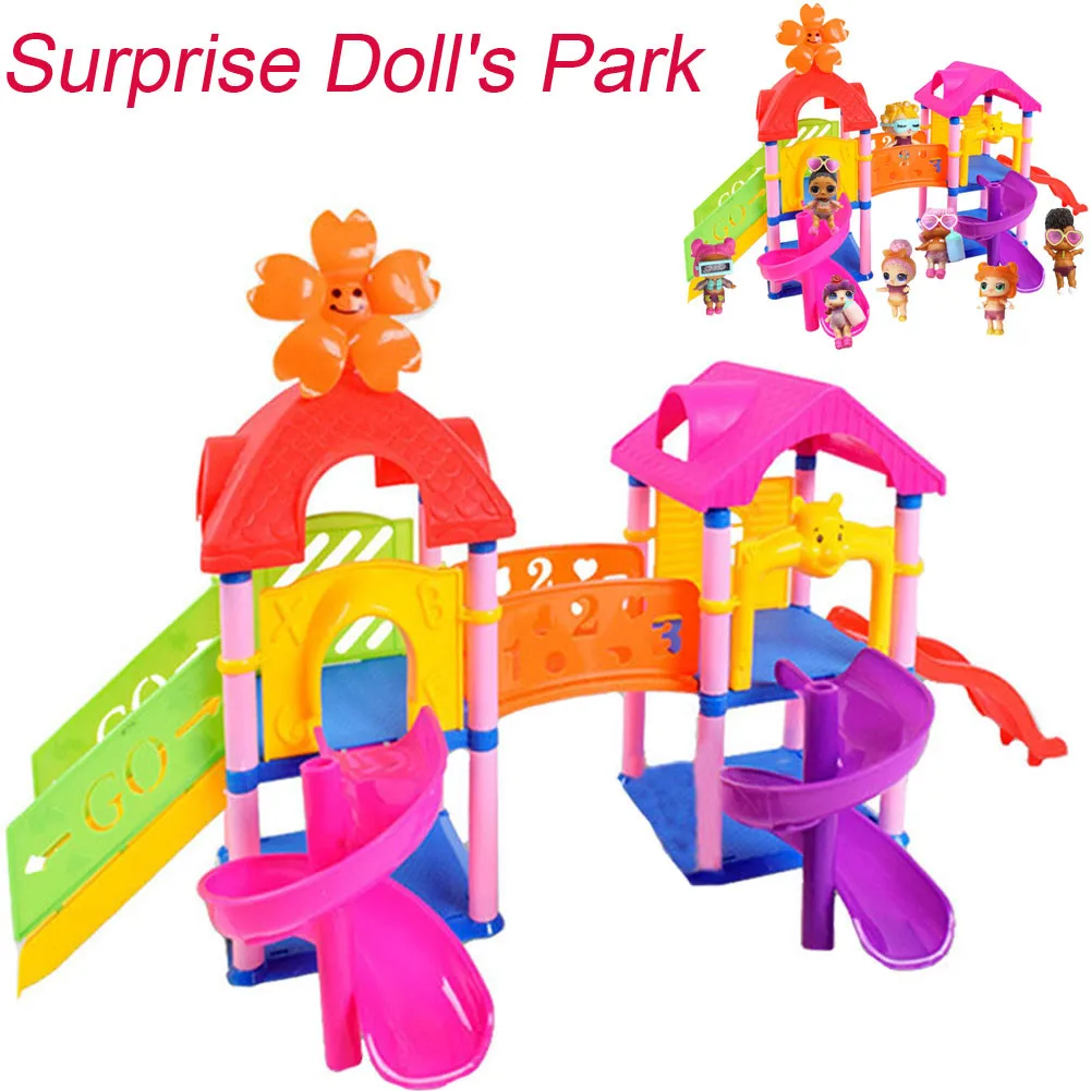 2018 New Arrival Princess Doll Park House Game Big Slide Playset Gift Toy for LOL Surprise Doll Toy Kid Best Education Toy Gift
2018 New Arrival Princess Doll Park House Game Big Slide Playset Gift Toy for LOL Surprise Doll Toy Kid Best Education Toy Gift