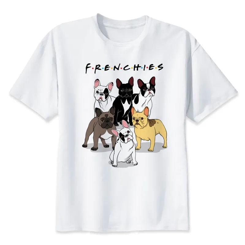 French Bulldog T-shirt Casual Harajuku Kawaii Tshirt White Printed Short Sleeve T Shirt For Men/women Couple Tees
French Bulldog T-shirt Casual Harajuku Kawaii Tshirt White Printed Short Sleeve T Shirt For Men/women Couple Tees