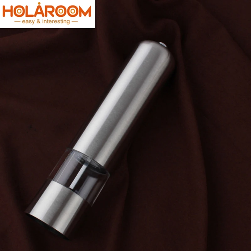High quality Electric Stainless Steel Electric Salt Pepper Mill Spice Grinder Muller Kitchen Tool
High quality Electric Stainless Steel Electric Salt Pepper Mill Spice Grinder Muller Kitchen Tool