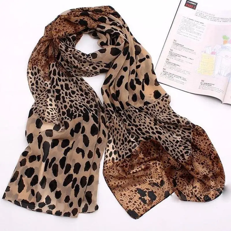 New Noble Fashion Women Long Soft Wrap Lady Shawl Silk Chiffon Scarves Leopard Print Shawl All-match Lady Soft Scarf
New Noble Fashion Women Long Soft Wrap Lady Shawl Silk Chiffon Scarves Leopard Print Shawl All-match Lady Soft Scarf
