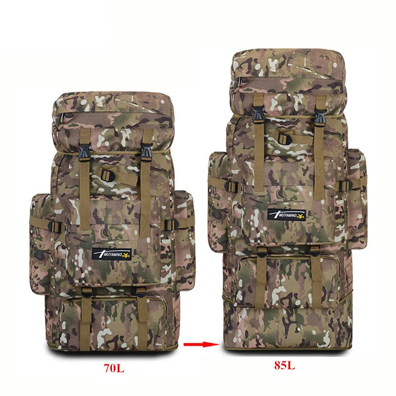 

85L Outdoor Large Tactical Bag Military Backpack Mountaineering Men Travel Outdoor Sport Bags Molle Hunting Camping Rucksack