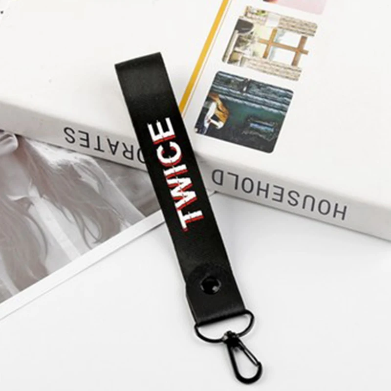 KPOP TWICE Laser Lanyard Keychain Cellphone Holder Strap Name Cellphone Keyring K-pop Twice Accessories
KPOP TWICE Laser Lanyard Keychain Cellphone Holder Strap Name Cellphone Keyring K-pop Twice Accessories