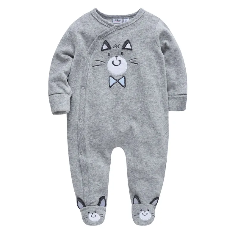Winter Warm Baby Rompers Fashion New Cat Emoidered Baby Girl Boy Jumpsuit Jumpers Soft Velvet Infant Clothes Fall 0-30M Onesies
Winter Warm Baby Rompers Fashion New Cat Emoidered Baby Girl Boy Jumpsuit Jumpers Soft Velvet Infant Clothes Fall 0-30M Onesies