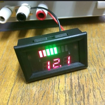 12V ACID Lead Battery Charge Level Indicator Red Digit Lithium Battery Capacity Meter LED Tester Dual Display Voltmeter
12V ACID Lead Battery Charge Level Indicator Red Digit Lithium Battery Capacity Meter LED Tester Dual Display Voltmeter