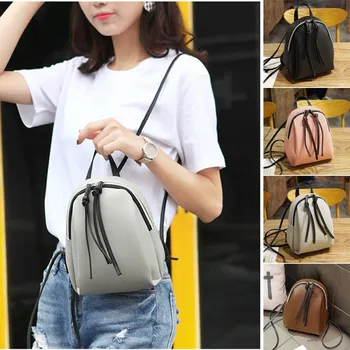 Hot Selling Women Small Backpack Tassels Zipper Roomy Simple Lightweight PU Backpacks -B5
Hot Selling Women Small Backpack Tassels Zipper Roomy Simple Lightweight PU Backpacks -B5