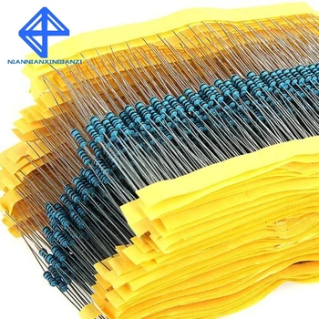 Resistencias 600 Pcs /set 1/4w Resistance 1% 30 Kinds Each Value Metal Assortment Kit Resistors
Resistencias 600 Pcs /set 1/4w Resistance 1% 30 Kinds Each Value Metal Assortment Kit Resistors