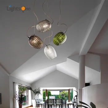 Nordic creative personality nuce pendant light restaurant bedroom glass bedside pendant lamp
Nordic creative personality nuce pendant light restaurant bedroom glass bedside pendant lamp