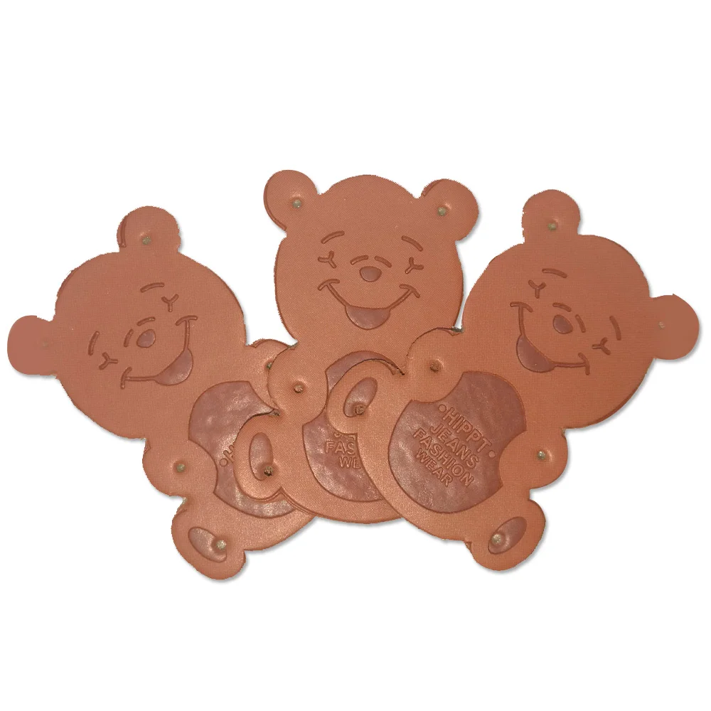handmade leather patches for clothing bear logo DIY craft tags for gift handwork leather labels for bags sewing accessories
handmade leather patches for clothing bear logo DIY craft tags for gift handwork leather labels for bags sewing accessories