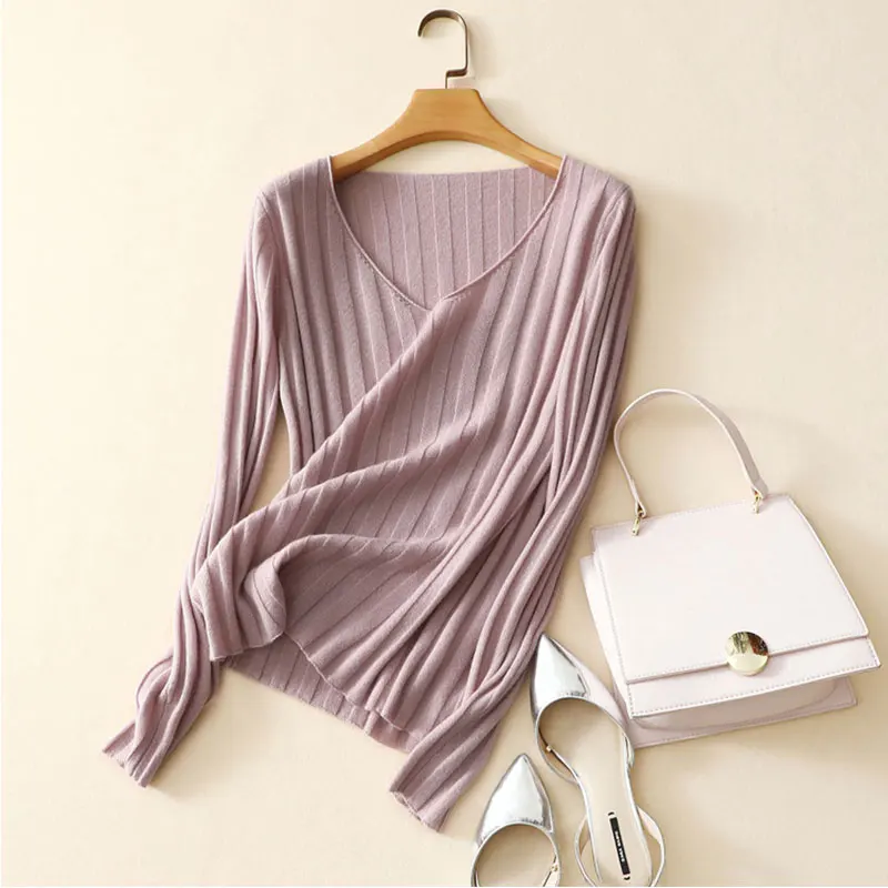 Knitted Cashmere Sweater Women Pink Sweater 100% Pure Cashmere Cozy Womens Jumpers Spring Casual V Neck Pullover Sweater 2018
Knitted Cashmere Sweater Women Pink Sweater 100% Pure Cashmere Cozy Womens Jumpers Spring Casual V Neck Pullover Sweater 2018