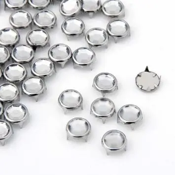 100pcs/Lot Round Clear Crystal Rhinestone Stud Spot Rivets Spikes for Bags Shoes Leather Clothes Stud Decorative DIY Supplies
100pcs/Lot Round Clear Crystal Rhinestone Stud Spot Rivets Spikes for Bags Shoes Leather Clothes Stud Decorative DIY Supplies