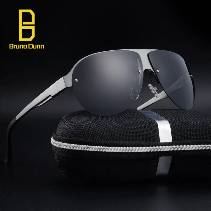Aluminum Magnesium Fashion Men's Mirror Titanium Sun Glasses Rimless Eyewear Female Male Polarized Sunglases For Women aviation
Aluminum Magnesium Fashion Men's Mirror Titanium Sun Glasses Rimless Eyewear Female Male Polarized Sunglases For Women aviation