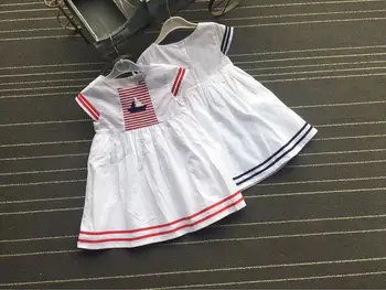 Summer 2019 New Cotton Navy Style Lovely 3-8-year-old Girl Dress Comfortable Sweet Student
Summer 2019 New Cotton Navy Style Lovely 3-8-year-old Girl Dress Comfortable Sweet Student