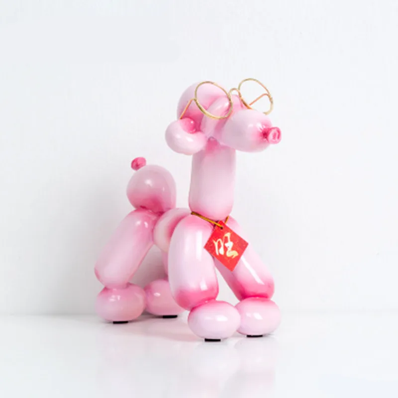 Balloons Dog Statue Simulation Dogs Animal Art Sculpture Resin Craftwork Home Decoration Accessories Northern Europe Style L2973
Balloons Dog Statue Simulation Dogs Animal Art Sculpture Resin Craftwork Home Decoration Accessories Northern Europe Style L2973