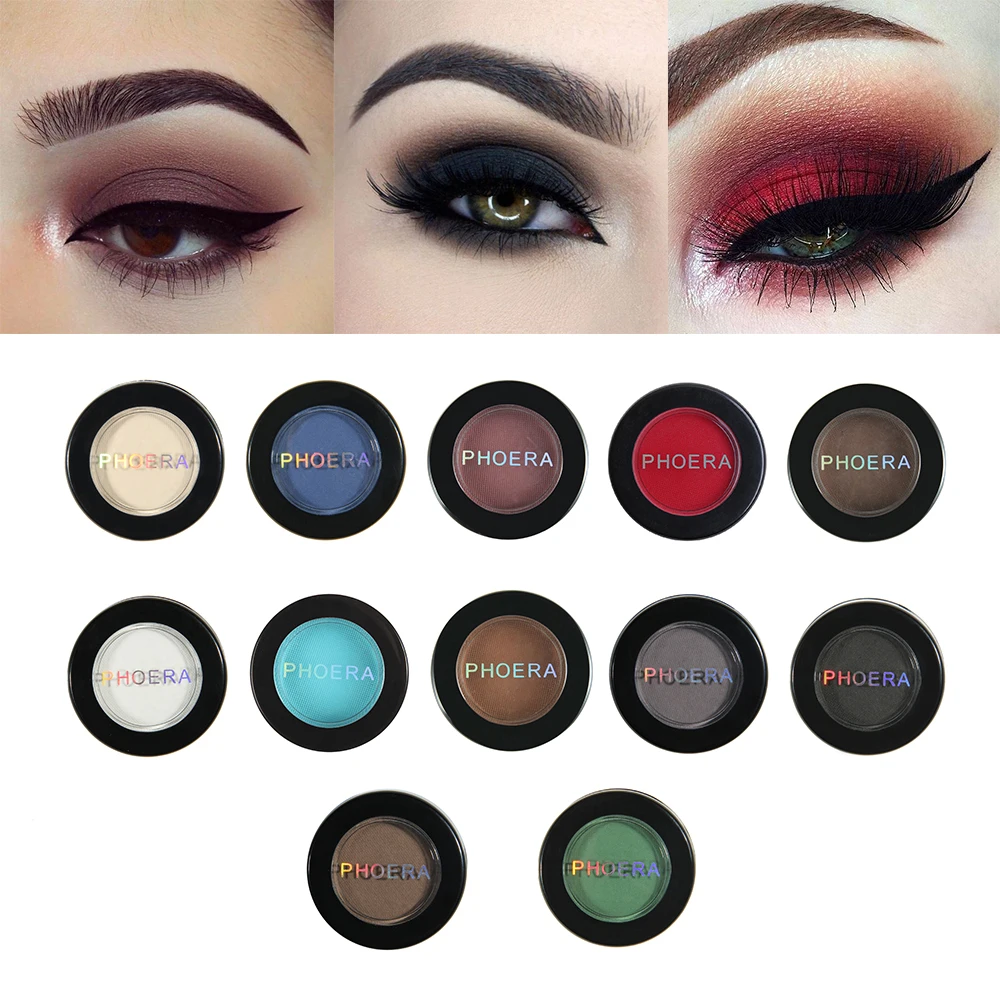PHOERA Natural Matte Eye Shadow Waterproof Palette Long-lasting Make Up Cosmetic kit maquillaje profesional 12 Color P TSLM2
PHOERA Natural Matte Eye Shadow Waterproof Palette Long-lasting Make Up Cosmetic kit maquillaje profesional 12 Color P TSLM2