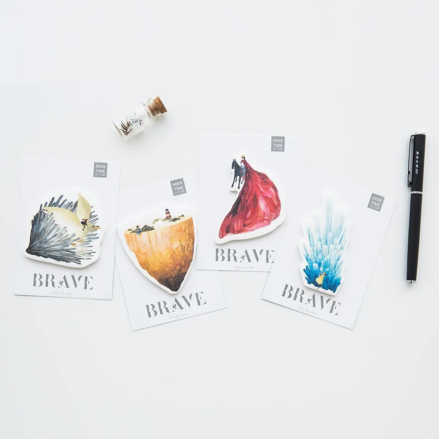 4 pcs/Lot Brave sticky notes Little prince memo pad Short note Self-adhesive notepaper Stationery Office School supplies F621
4 pcs/Lot Brave sticky notes Little prince memo pad Short note Self-adhesive notepaper Stationery Office School supplies F621