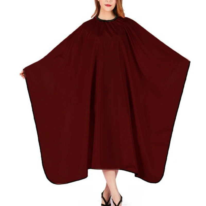 Nylon Salon Hair Cutting Cape Barber Hairdressing Haircut Apron Cloth For Unisex Women 156x143cm 
Nylon Salon Hair Cutting Cape Barber Hairdressing Haircut Apron Cloth For Unisex Women 156x143cm