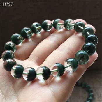 Fine Jewelry 10.2mm Natural Green Phantom Quartz Bracelet Women and Men Round Beads Crystal Stretch Bracelet AAAAA Certificate
Fine Jewelry 10.2mm Natural Green Phantom Quartz Bracelet Women and Men Round Beads Crystal Stretch Bracelet AAAAA Certificate