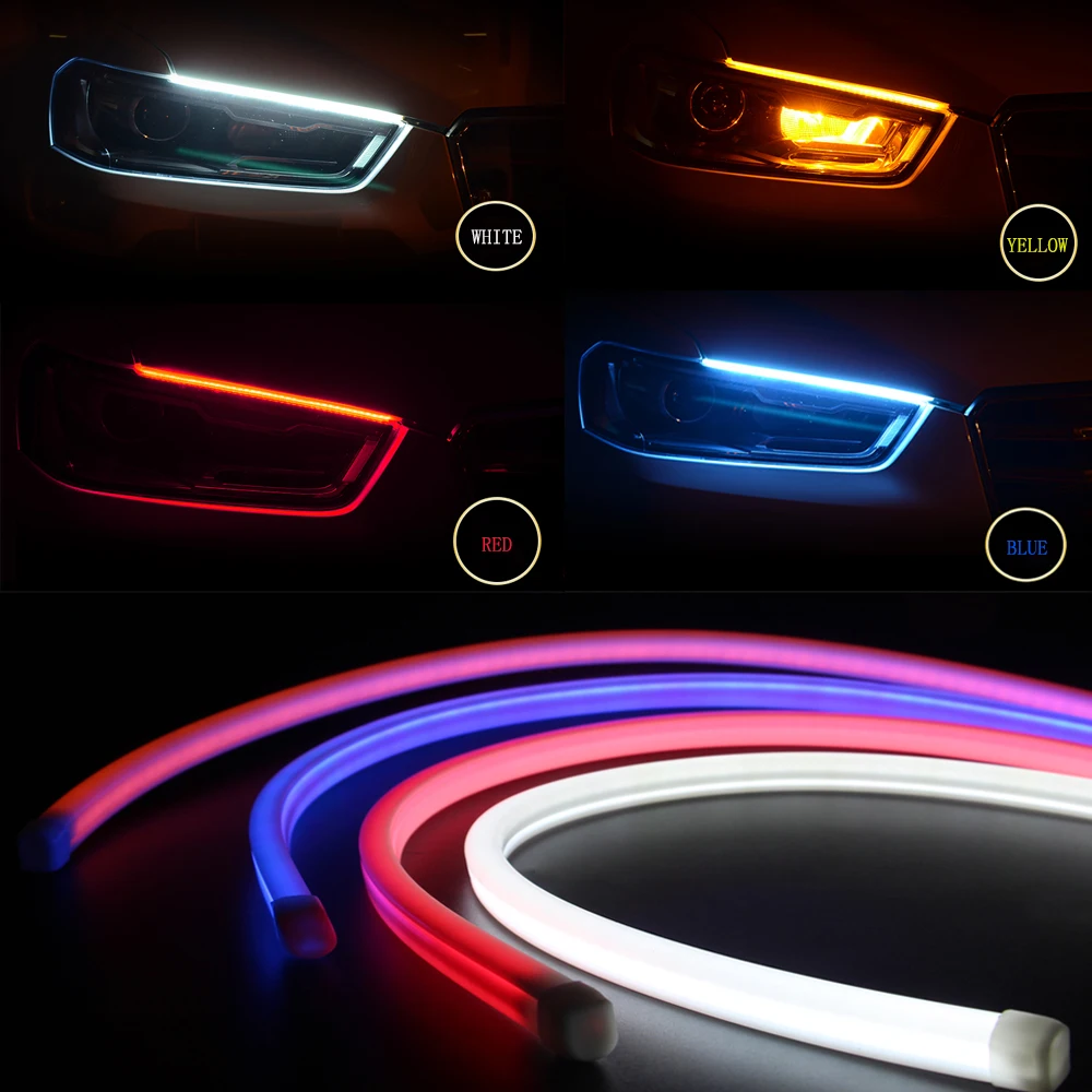 2pcs For VW Passat B6 B7 Golf 4 60cm Soft Tube Flexible Car Daytime Running Light Angle Eyes DRL Strip Light Car Headlight Strip
2pcs For VW Passat B6 B7 Golf 4 60cm Soft Tube Flexible Car Daytime Running Light Angle Eyes DRL Strip Light Car Headlight Strip