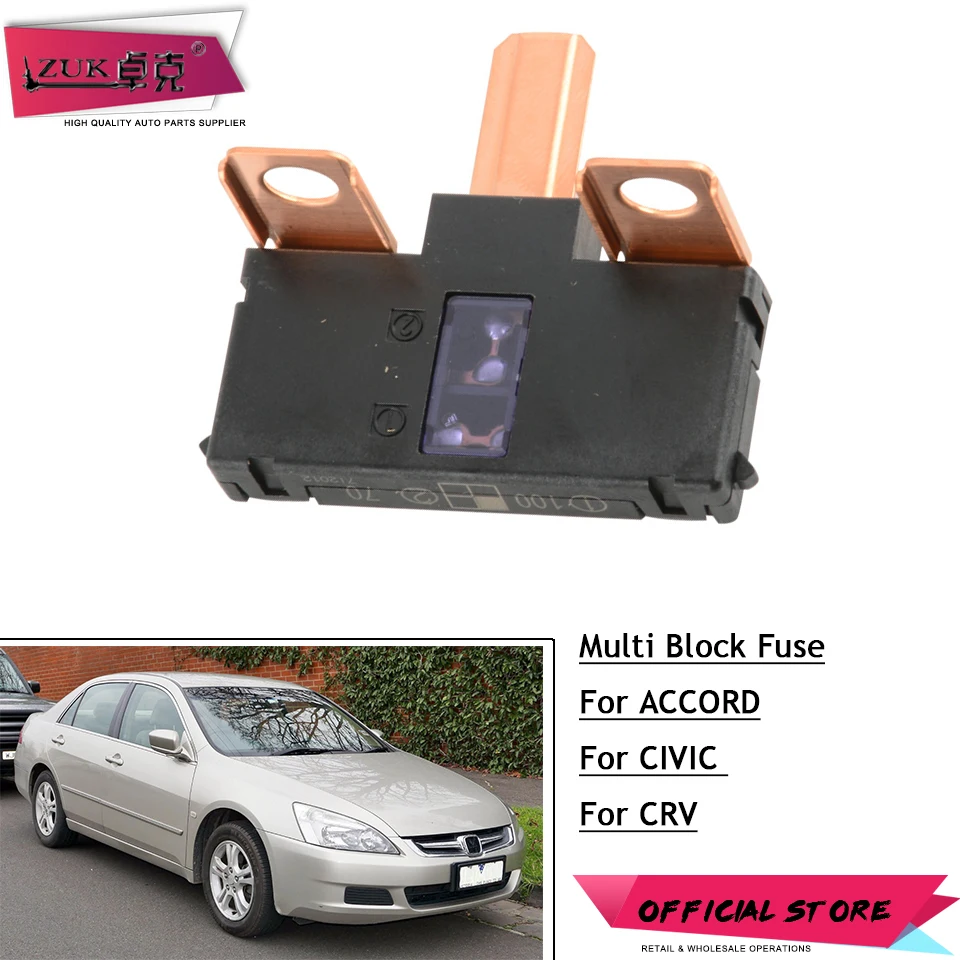 ZUK High Quality Auto Multi Block Fuse For HONDA ACCORD 2003 2004 2005 2006 2007 For CIVIC FA1 2006-2011 For CRV 2007-2011
ZUK High Quality Auto Multi Block Fuse For HONDA ACCORD 2003 2004 2005 2006 2007 For CIVIC FA1 2006-2011 For CRV 2007-2011