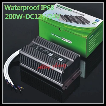 DHL Free shipping (6pcs/lot) 200W 12V 16.67A/24V 8.3A LED Transformer for led strip adapter power supply Waterproof IP68
DHL Free shipping (6pcs/lot) 200W 12V 16.67A/24V 8.3A LED Transformer for led strip adapter power supply Waterproof IP68