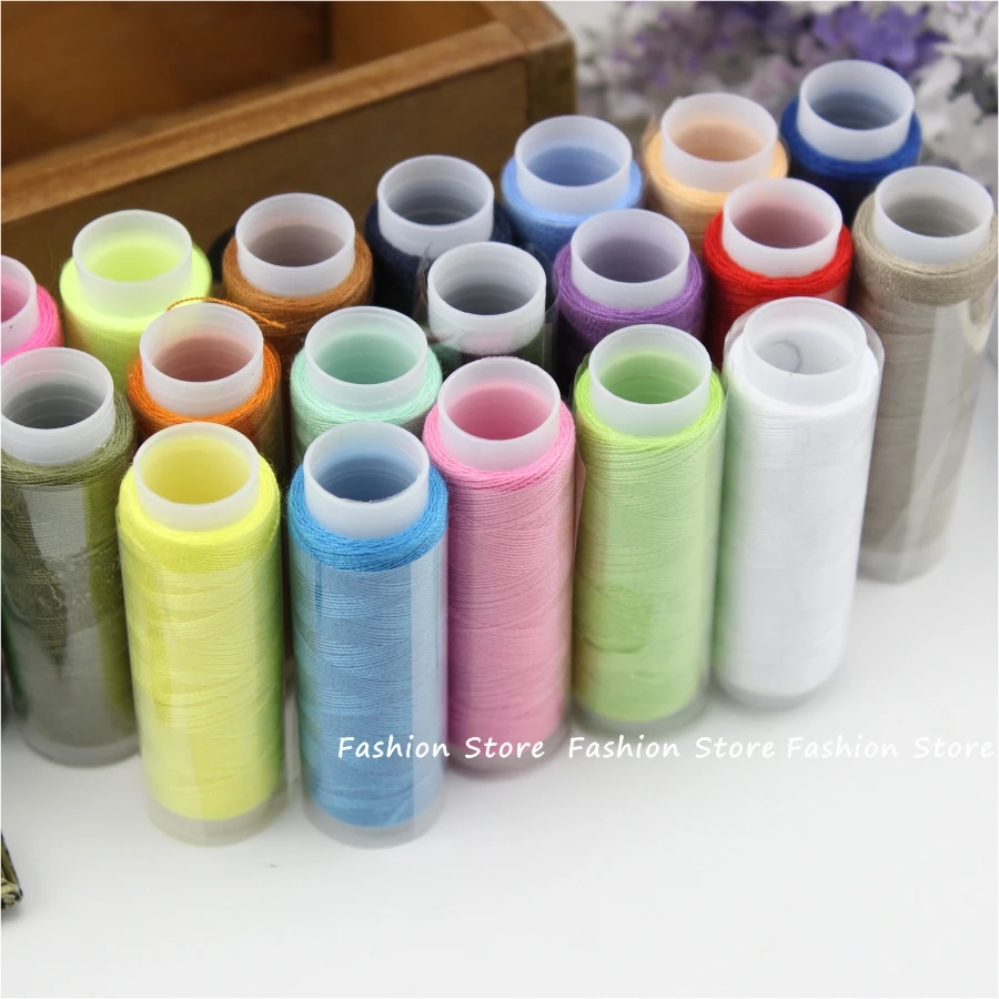 20 roll/lot, 160 yard/roll, Mixed Color Sewing Thread Spolyester,Thread Strong And Durable Sewing Threads For Hand Machines
20 roll/lot, 160 yard/roll, Mixed Color Sewing Thread Spolyester,Thread Strong And Durable Sewing Threads For Hand Machines