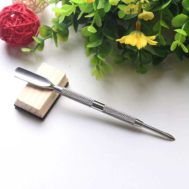 1pc Double Side Stainless Steel Cuticle Remover Dead Skin Finger Push Nail Cuticle Pusher Cleaner Grinding Manicure Care Tools
1pc Double Side Stainless Steel Cuticle Remover Dead Skin Finger Push Nail Cuticle Pusher Cleaner Grinding Manicure Care Tools