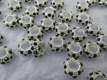 15%off--100pcs 8-12mm Micro Crystal Pave Rondelle Greey Crystal Silver Jewelry Spacer Jewelry beads
15%off--100pcs 8-12mm Micro Crystal Pave Rondelle Greey Crystal Silver Jewelry Spacer Jewelry beads