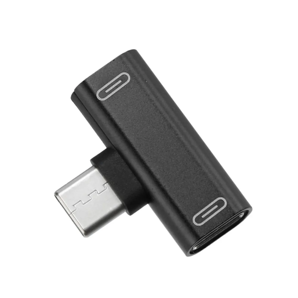 USB Audio Cable Charger 2 in 1 Type-C Male Type-C Female For Charge Type-C Female For Type C Earphone Adapter 19MAR14
USB Audio Cable Charger 2 in 1 Type-C Male Type-C Female For Charge Type-C Female For Type C Earphone Adapter 19MAR14