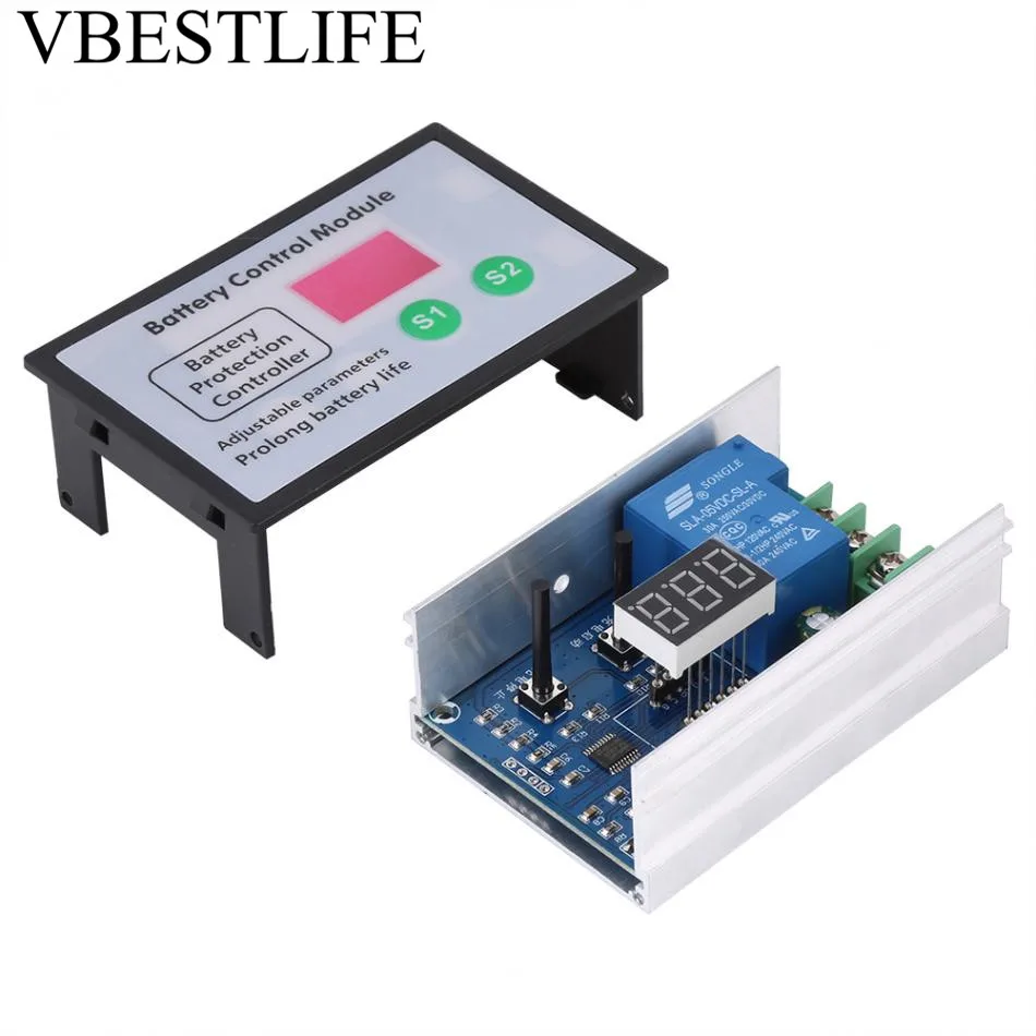 5-60V CNC Regulator Charger Controller With LCD Display Charging Control Protectio
5-60V CNC Regulator Charger Controller With LCD Display Charging Control Protectio