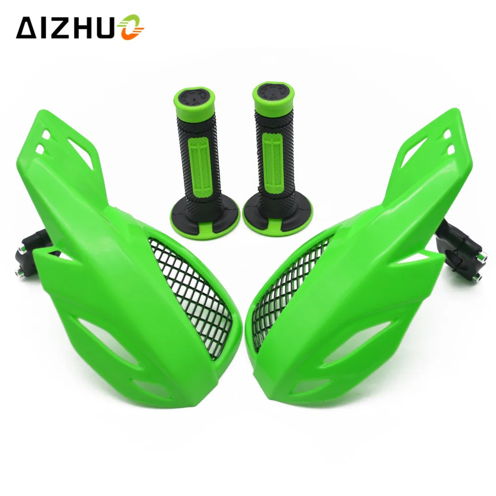 CNC Aluminum Motorcross Plastic Handguard Hand Guard & Hand Grips Handlebar FOR KAWASAKI KLX125 2010-2016
CNC Aluminum Motorcross Plastic Handguard Hand Guard & Hand Grips Handlebar FOR KAWASAKI KLX125 2010-2016