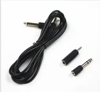 3M/ 10 Feet Instrument Guitar Audio Cable 1/4-Inch 6.35mm Straight to Right Angle Plug Black ABS Jacket with 2 Adapters / 50pcs
3M/ 10 Feet Instrument Guitar Audio Cable 1/4-Inch 6.35mm Straight to Right Angle Plug Black ABS Jacket with 2 Adapters / 50pcs