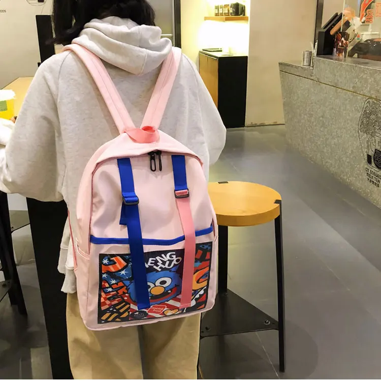 Cute Women Backpacks PVC Jelly Pocket Candy Color Student Schoolbags Fashion Teenage Girls Bags for School Backpack Mochilas New_01