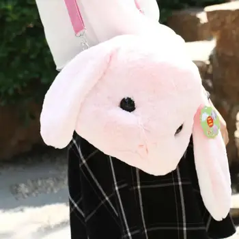 Cute 15-28cm Lop Rabbit Backpack Inclined Shoulder Bag Plush Soft Stuffed Toy Bag For Children Girls Baby Kids Birthday Gifts
Cute 15-28cm Lop Rabbit Backpack Inclined Shoulder Bag Plush Soft Stuffed Toy Bag For Children Girls Baby Kids Birthday Gifts