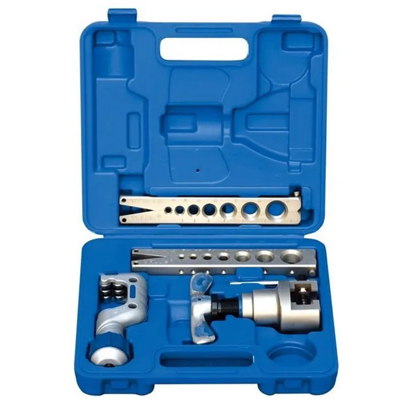 VFT-808-MIS Eccentric Flaring Tool for Refrigeration Contain tube cutter Refrigeration repair tool Expanding mouthparts 6-19MM
VFT-808-MIS Eccentric Flaring Tool for Refrigeration Contain tube cutter Refrigeration repair tool Expanding mouthparts 6-19MM