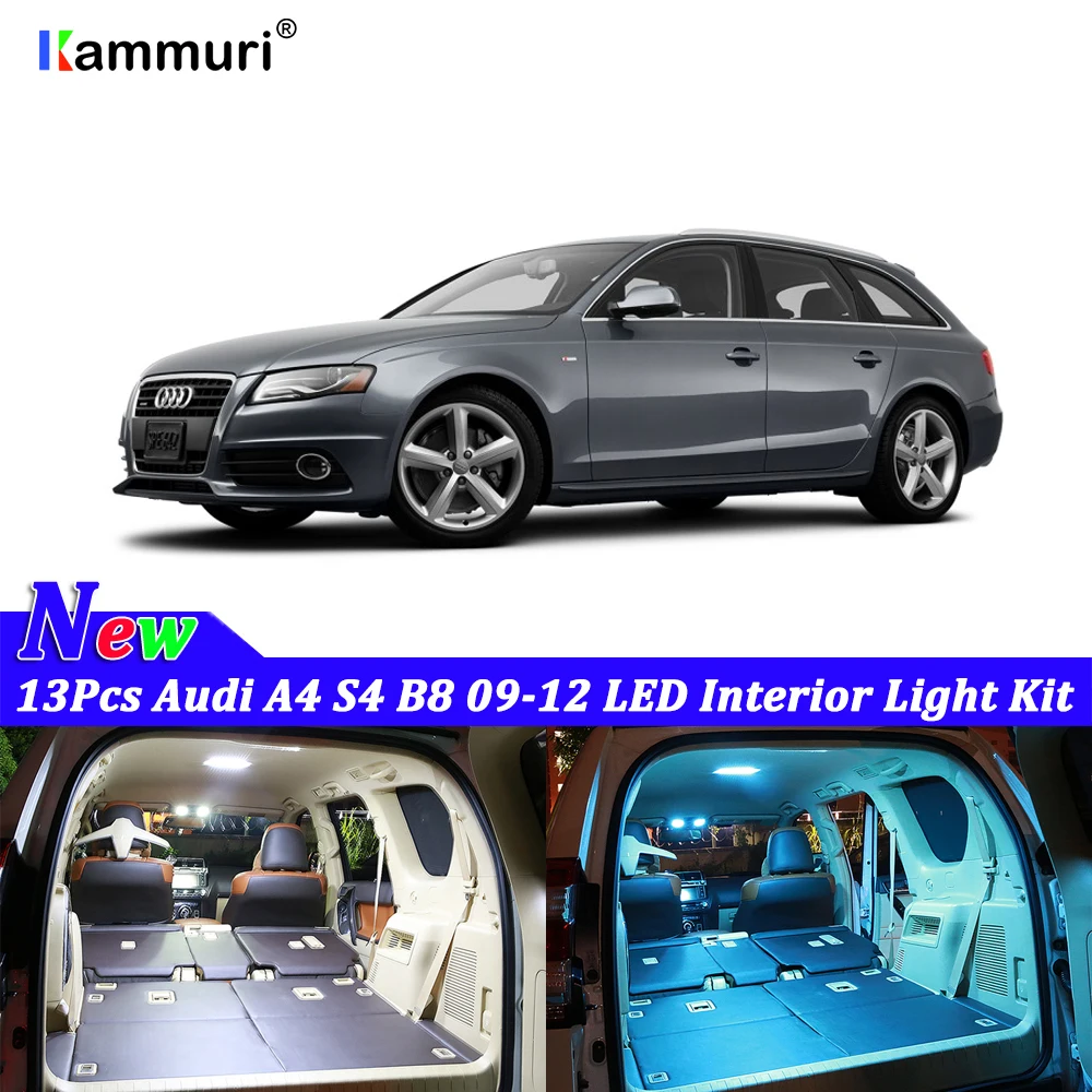 13pcs White Canbus led Car interior lights Package Kit For Audi A4 S4 B8 2009 2010 2011 2012 LED interior light Kit
13pcs White Canbus led Car interior lights Package Kit For Audi A4 S4 B8 2009 2010 2011 2012 LED interior light Kit