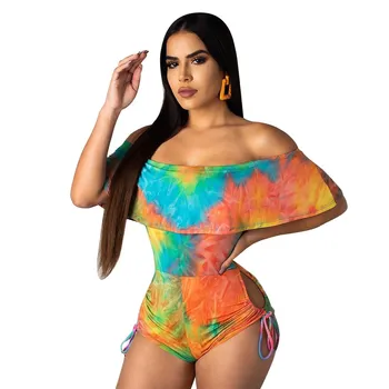 Neon Green Sexy Backless Bodycon Playsuit Women Off Shoulder Beach Jumpsuit Summer Slash Neck Short Romper
Neon Green Sexy Backless Bodycon Playsuit Women Off Shoulder Beach Jumpsuit Summer Slash Neck Short Romper