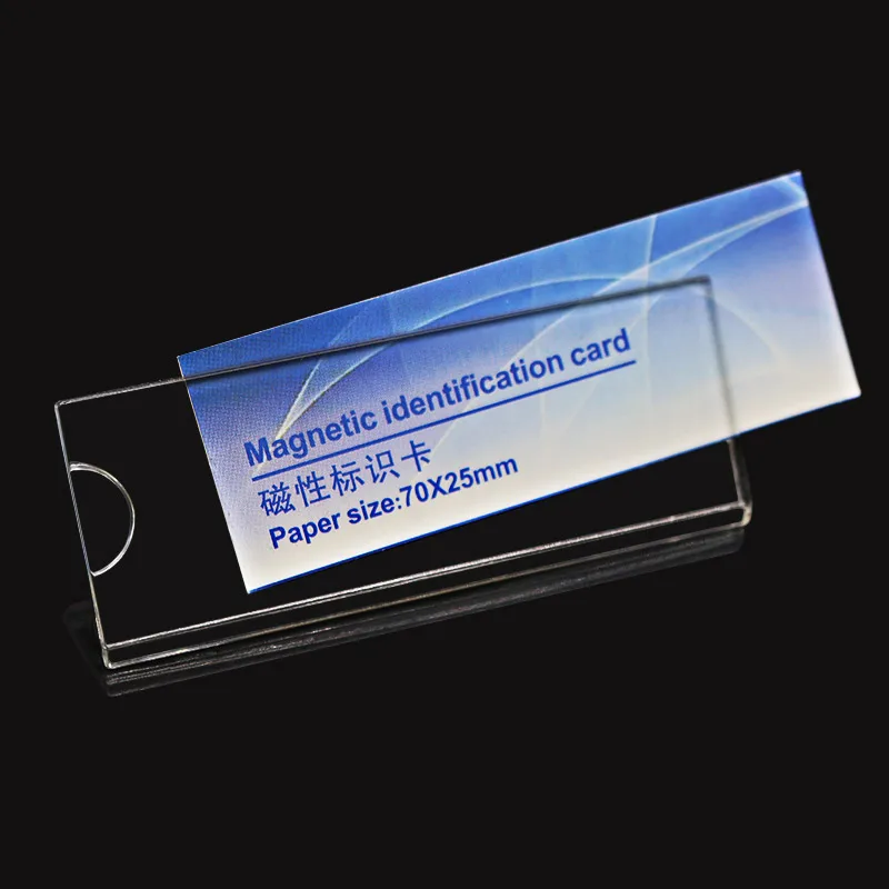 30pcs 60*20mm Magnetic Company Brand Student Worker Employee Id Name Card Holder Business Identification Card Frame Chest Badge
30pcs 60*20mm Magnetic Company Brand Student Worker Employee Id Name Card Holder Business Identification Card Frame Chest Badge